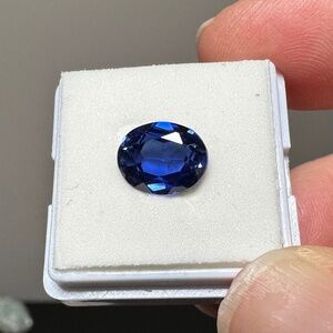 👑 2.86 CT Natural BLUE SAPPHIRE Vivid Royal Hue Huge Gemstone